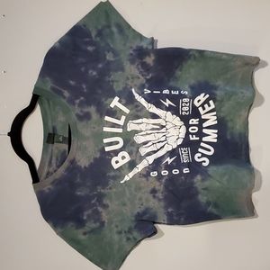 Wild Fable crop top Sz M Green Black Gray